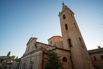 Fototapeta premium Ripatransone, Marche. The co-cathedral of SS. Gregorio Magno and Margherita 2026
