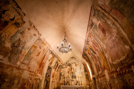 Ripatransone. The church of Santa Maria della Petrella