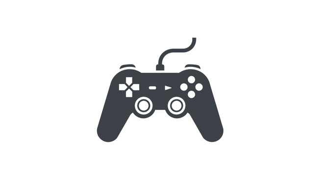 Black video game controller device.