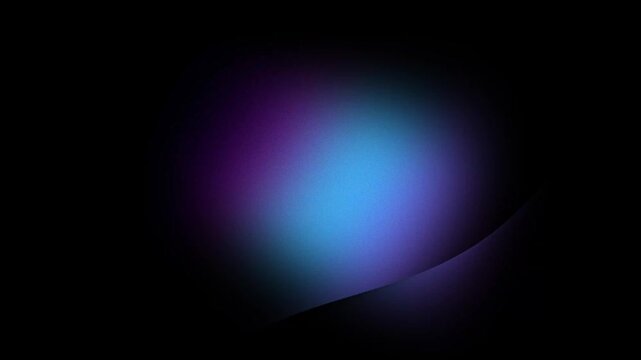 Abstract blue purple gradient motion video background featuring soft glowing light waves moving across a dark elegant textured backdrop