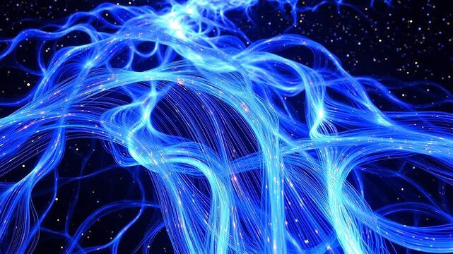 Meditation Mind Flow: Gamma Wave Activity Visualization