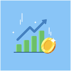 Business Revenue Growth and Profit Analytics Chart © David
