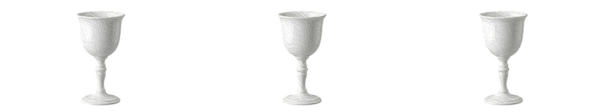 set of the (Omnia "Bey"" Opal Glass Set) isolated on withe background PNG photo''
