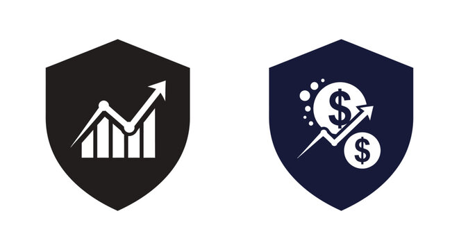 Financial Growth and Investment Icons.