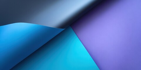 Fototapeta premium Colorful paper layers create visual interest in design work