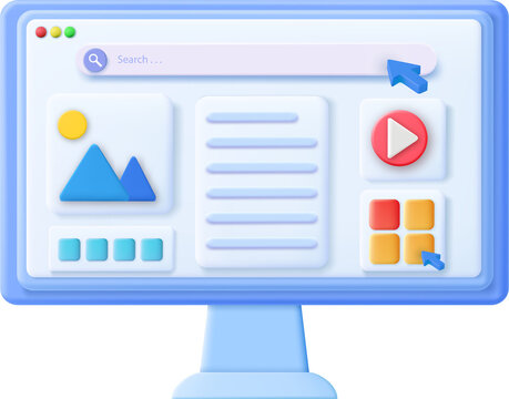 3d Web development, application design,