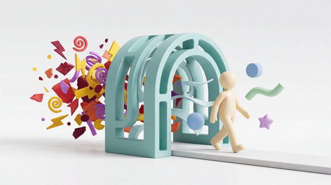 Venturing beyond a vibrant maelstrom of ideas toward serene new forms