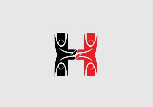 Right-cropped minimalist black and white abstract graphic design depic