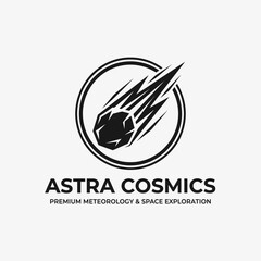 Logo for Astra Cosmetics meteorology and space. © kuah