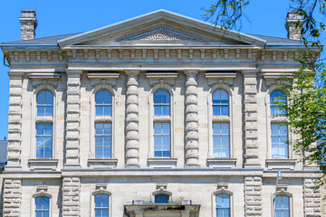 Naklejka premium Heritage building of colonial Don Jail building, Toronto, Canada