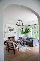 Obraz premium Cozy modern living room design