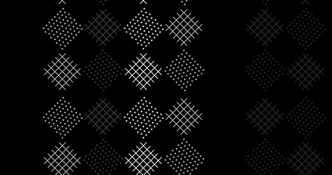 
Luxury geometric seamless pattern golden diamond grid tile ornamental bg. Checkered hand-woven pattern style. Striped seamless loop elegant festive season, christmas universal backdrop.
