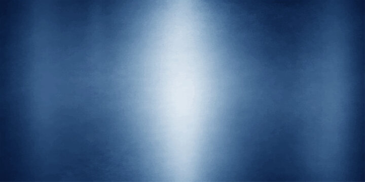 Abstract blue brushed metal texture background with metallic silver steel surface pattern and soft light reflection wallpaper style backdrop