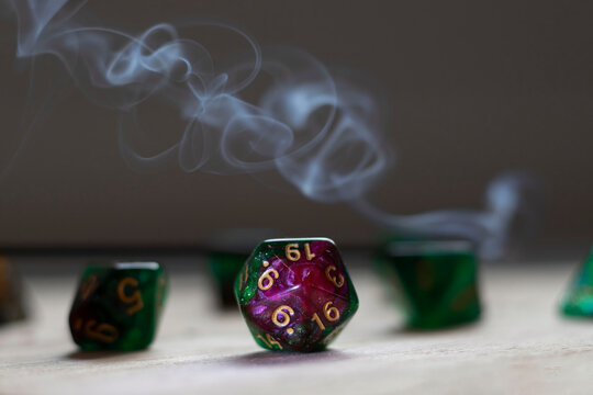 Dungeons and Dragons dice