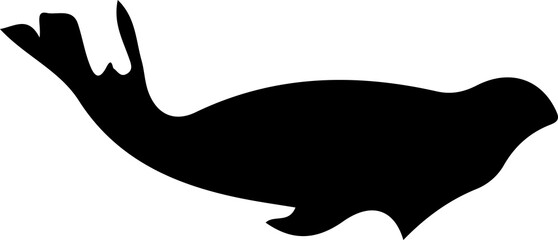 Marine Life and Sea Creatures Silhouette Collection © kihun