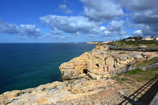 K&uuml;ste bei Carvoeiro an der Algarve