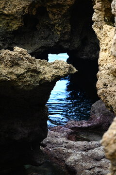 Algar Seco bei Carvoeiro an der Algarve