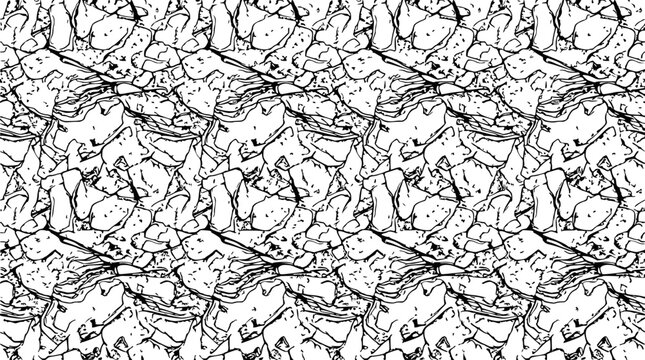 Stereogram 3D Image: Hidden Dragon Pattern Revealed in Black and White