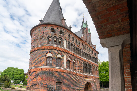 UNESCO Weltkulturerbe Holstentor in L&uuml;beck