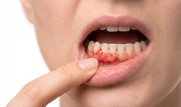 Bleeding gums and inflammation