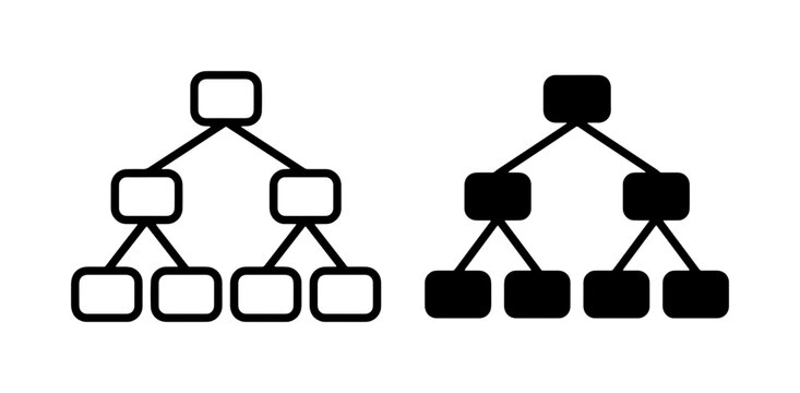 Binary Tree Data Structures, White and Black Nodes, Algorithm Visualization, Computer Science Concepts