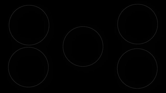 Glowing firework circle explosion animation, shiny burst lines, sparkling ellipse blast effect, abstract energy ring transition, black screen motion graphics, celebration overlay, loop 4k.