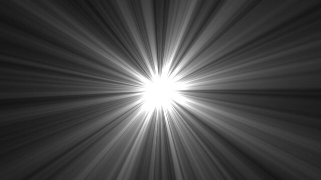 A seamlessly looping animated background featuring beautiful God rays (light shafts) radiating outwards.