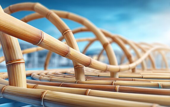 Craft Workshop: Shaping Long Bamboo Stalks Through Bending Techniques