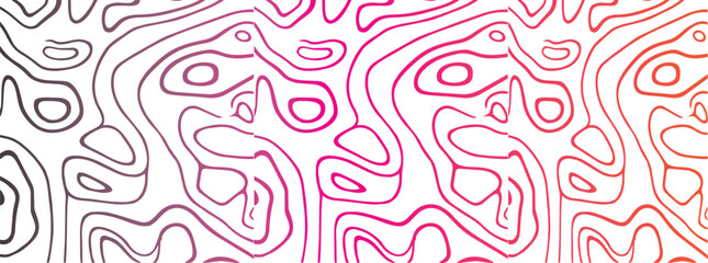 Vibrant topographic map gradient illustration with colorful contour lines fathers day © matanbir