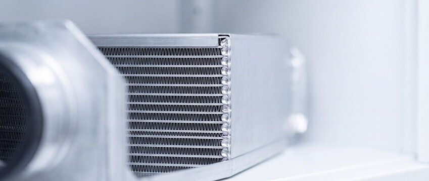 Industrial heat exchanger core metal radiator intercooler automotive HVAC cooling component