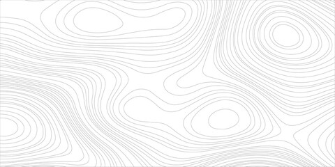 Topographic map background with abstract gray contour lines on white texture for minimal geometric pattern design. light gray topographic contour lines, geometric, map pattern, terrain elevation © Creative Arts