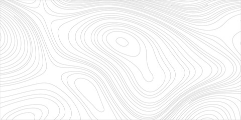 Topographic map background with abstract gray contour lines on white texture for minimal geometric pattern design. light gray topographic contour lines, geometric, map pattern, terrain elevation © Creative Arts