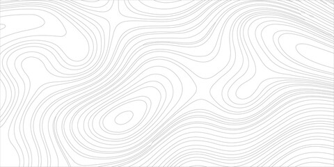 Topographic map background with abstract gray contour lines on white texture for minimal geometric pattern design. light gray topographic contour lines, geometric, map pattern, terrain elevation © Creative Arts