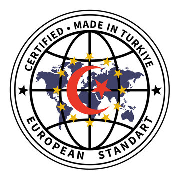 Premium Quality Export Certified Emblem for Turkiye Products V-3