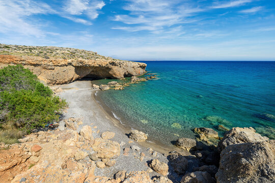 Beautiful summer landscape of mediterranean sea