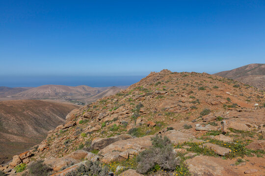 Ausblick vom Mirador de Las Pe&ntilde;itas, Fuerteventura