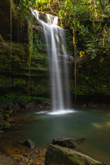 Fototapeta premium Cachoeira no distrito de Taquaruçu, cidade de Palmas, Estado de Tocantins, Brasil