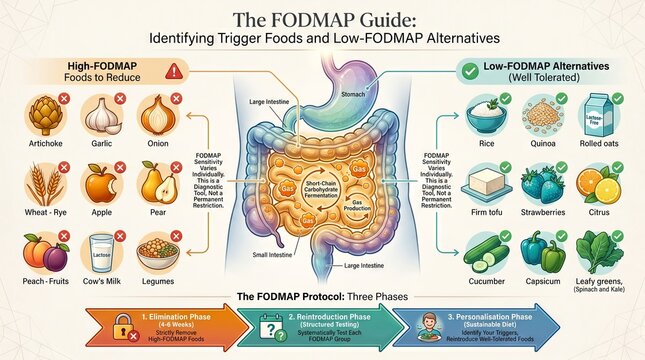 The FODMAP Guide: Identifying Trigger Foods and Low-FODMAP Alternatives