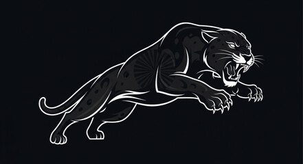 lion head silhouette © Muh