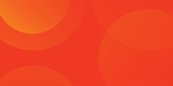 Abstract minimal background with orange color. Dynamic shapes composition. Eps10 vector
