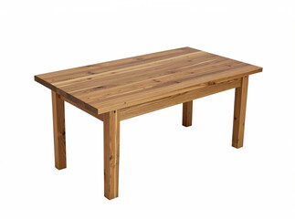Fototapeta premium Stylish Wooden Coffee Table