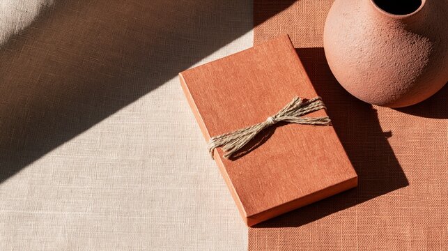 Minimal Envelope Set with Warm Ceramic Decor