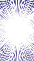 Fototapeta premium Manga style purple speed lines background