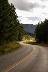 Fototapeta premium road in the mountains