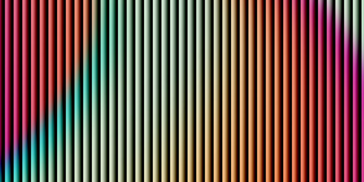 Abstract pattern of vertical lines with multicolored gradient, abstract