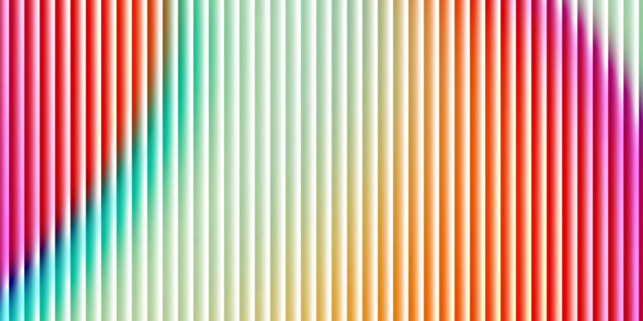 Abstract multicolored vertical lines and gradient background with abstract