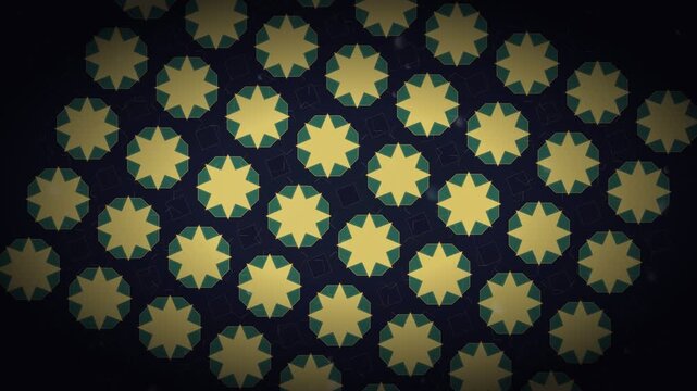 Geometric Star Pattern Dark Background Overlay