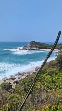 Senderos, naturaleza y playas del parque Tayrona de Colombia