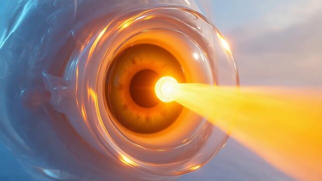 Light Journey Through the Human Eye