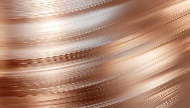 Blurred copper metallic background texture.